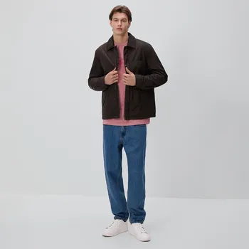 Pánské džíny Reserved - Džíny carrot se sepraným efektem - indigo jeans - 419BB-57J - 419BB-57J-32