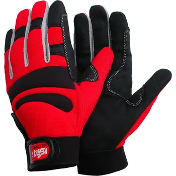 Pracovní rukavice Industrial Starter Rukavice Long Comfort Barva: Červená, Velikost: 2XL 07203-XXL