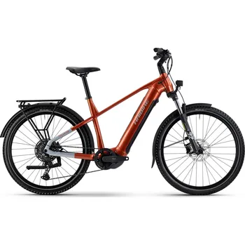 Elektrokolo Elektrokolo Haibike TREKKING 4 2025 Orange Barva: Oranžová, Velikost: XXL Yamaha PW-S2 75Nm, baterie 720 Wh, rám hliník, vidlice SR Suntour 100 mm, Shimano CUES 10s, včetně pedálů