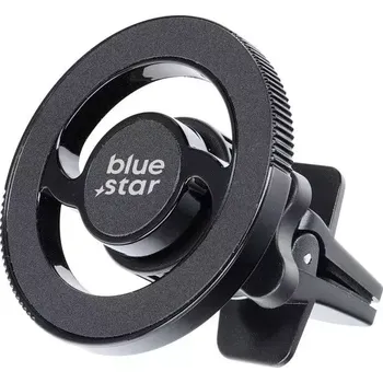 BLUE STAR magnetický držák do auta pro ventilaci kompatibilní s MagSafe CLAMP black