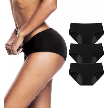Dámské spodní prádlo Kalhotky Figi Menstruační Kalhotky pro období menstruace 3 ks M