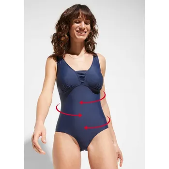 Dámské plavky Bpc jednodílné plavky modré barvy, velikost 46