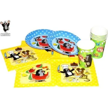 Party dekorace Párty W171004 set Krtek a kamarádi 18 ks