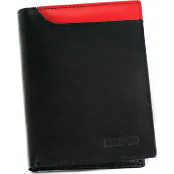 Peněženka Bellugio pánská peněženka z pravé kůže černá - muž