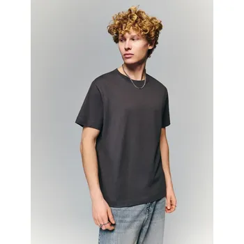 Pánské tričko Tričko s kulatým výstřihem - M - House - šedá - 466IT-85X