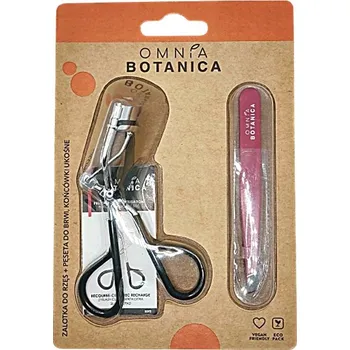 Péče o řasy a obočí KULMA NA ŘASY + PINZETA NA OBOČÍ SE ŠIKMÝMI KONCI