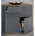 VCM Komoda „Salia“ B100, antracitová 496932