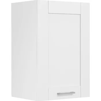 Obývací stěna VCM Nástěnná skříňka 40 cm „Colura“, bílá 496572