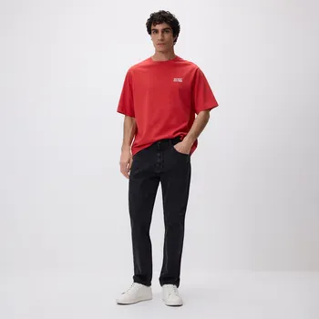 Pánské džíny Reserved - Džíny straight se sepraným efektem - šedá - YV145-90J - YV145-90J-36