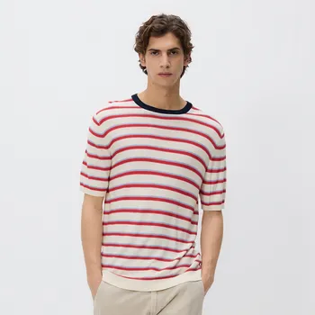 Pánský svetr Reserved - Svetr z viskózy - vícebarevná - 637HD-MLC - 637HD-MLC-XL