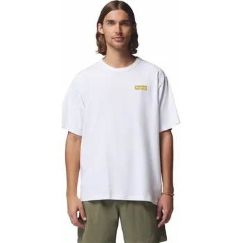 Pánská móda Columbia CSC™ Heavyweight Iconic Tee M 2155061101 - white/repeated peaks XS