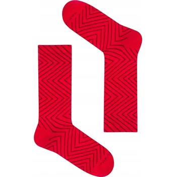 Pánské ponožky TakaPara Ponožky červené, velikost 41-45