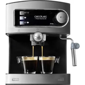 Kávovar Pákový tlakový kávovar Cecotec Power Espresso 20 850 W stříbrný/šedý