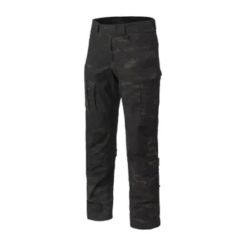 Pánské kalhoty Kalhoty MCDU Pants NyCo Ripstop, Helikon, Multicam Black, XL, Prodloužené