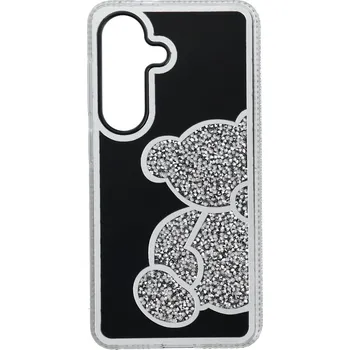 Náhradní kryt pro mobilní telefon Kryt Medvídek Kryt Samsung Galaxy S26 Silver