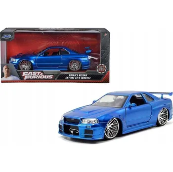 autíčko Model Auta Jada Toys Nissan Skyline 2002, kovový, měřítko 1:24