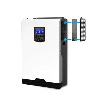 Měnič napětí Hybridní kombi měnič a solární regulátor Axpert VM 24V 3000W Plus PF1 (Kombinovaný měnič pro možnost nabíjení akumulátorů z veřejné sítě nebo agregátu.)