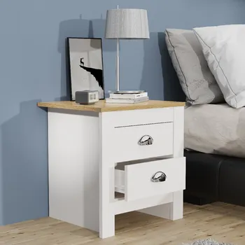 Noční stolek VCM Balusa bílý