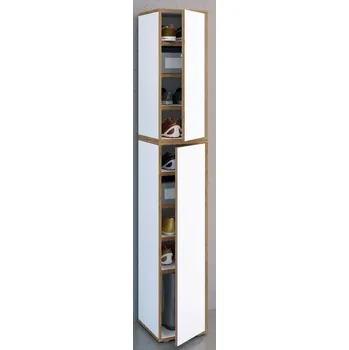 Botník Botník VCM „Salia“ B30 XXL 9dílný, bílý 496878