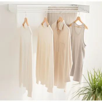 Sušák na prádlo InnovaGoods Skládací, vysouvací, zasouvací nástěnný sušák na prádlo Dryva 80 497505