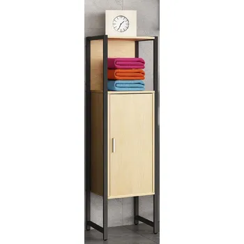 Koupelnový nábytek VCM Midi skříňka „Edino“, dub medový 496930