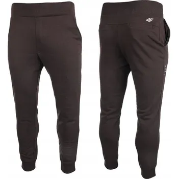 Pánské kalhoty PÁNSKÉ KALHOTY 4F HNĚDÉ H4Z22 SPMD015 80S vel. S