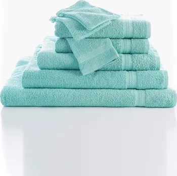 Ručník Blancheporte Kolekce koupelnového froté zn. Colombine®, standardní kvalita 420 g/m2 zelená mořská ručník 50x100 cm+žínka