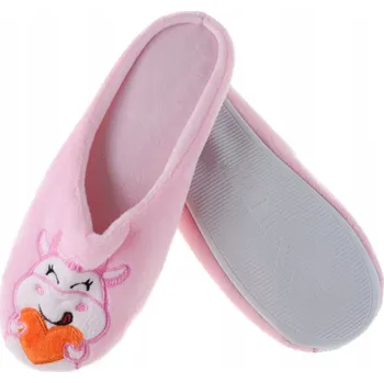 Dámská obuv Pantofle Bambosze Pohodlné Teplé Měkké Bonbóny Krówki MORAJ 38-39