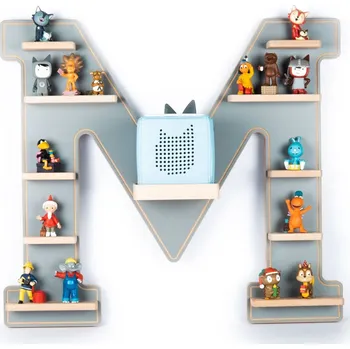 police VCM Police Boarti Tonie - písmeno M, šedá 496788