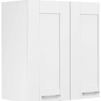 Obývací stěna VCM Nástěnná skříňka 60 cm „Colura“, bílá 496574