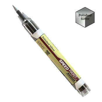 The Army painter Speedpaint Marker - Polished Silver