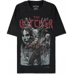 Zaklínač - Pánské tričko s krátkým rukávem a opraným vzhledem (Volný střih)