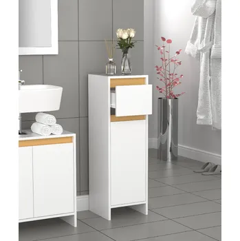 Koupelnový nábytek VCM Midi skříňka „Malira“, dub medový 497010