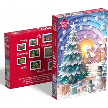 Puzzle Puzzle 500 dílků CherryPazzi Zimní přání 20418