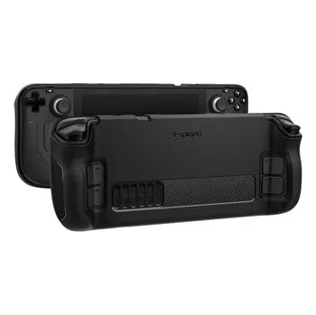 Pouzdro na mobilní telefon Spigen Rugged Armor ochranný kryt pro Steam Deck černá