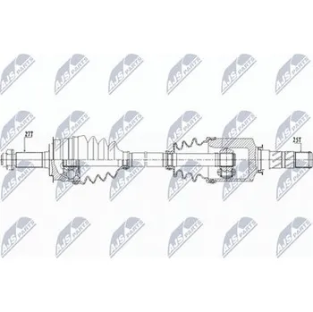 Poloosa kola Hnací hřídel - poloosa NTY NPW-SB-027