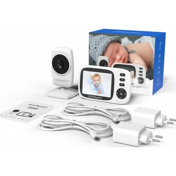 IP kamera Elektronická chůvička s kamerou 3.2", noční režim, obousměrné audio, VOX, 2100mAh Babystar