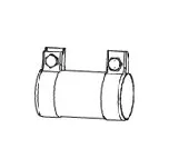 Spojovací trubky pro výfukový systém DINEX 74130