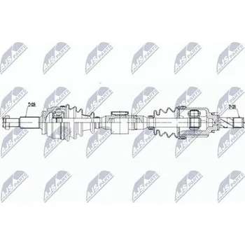 Poloosa kola Hnací hřídel - poloosa NTY NPW-RE-197