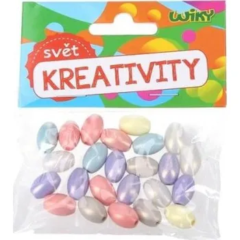 Dětské navlékací korálky Barevné korálky 15g W033519