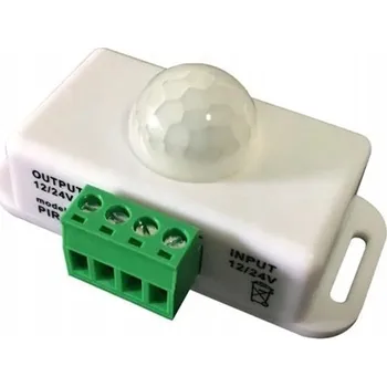 Pohybové čidlo DC 12V 24V 6A Automatický nastavitelný infračervený PIR senzor pohybu