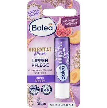 Péče o rty BALEA ORIENTAL PLUM BALZÁM NA RTY V TYČINCE HYDRATAČNÍ OCHRANNÝ RTĚNKA
