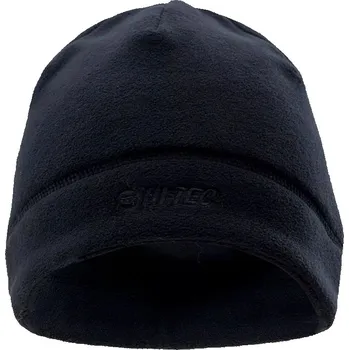 Čepice Čepice zimní pánská Hi-Tec Hafni černá čepice sportovní teplá černá