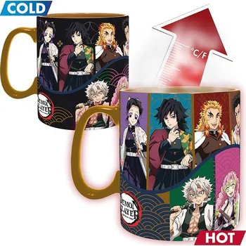 Měnící hrnek Demon Slayer - Hashira