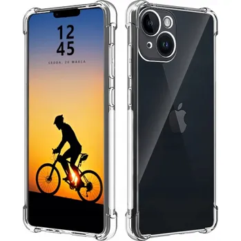 Pouzdro na mobilní telefon Zadní Kryt MBM pro Apple iPhone 14 průhledný