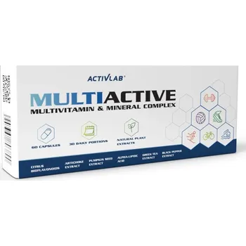 Activlab MultiActive Multivitamin 60 kapslí vitamíny a minerály