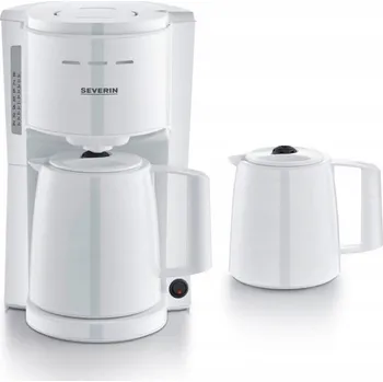 Kávovar Severin KA 9309 Dvojitý kávovar, bílý