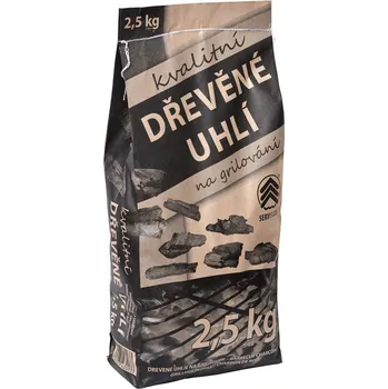 Tuhé palivo Dřevěné uhlí SERVISLES 2,5 kg