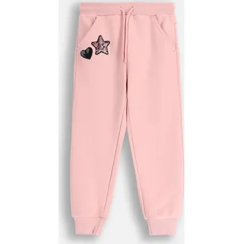 Dětské tepláky růžové dívčí soupravy 122 Coccodrillo ZC5