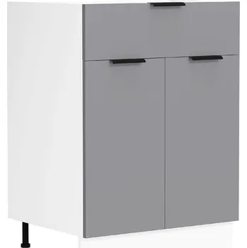 VCM Spodní skříňka se zásuvkou 60 cm „Fasola“, antracitová 496888